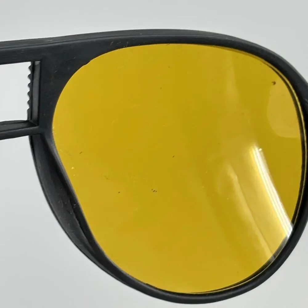 Night Vision By Amber Vision Aviator Sunglasses VTG 80’S Night Driving Glasses
